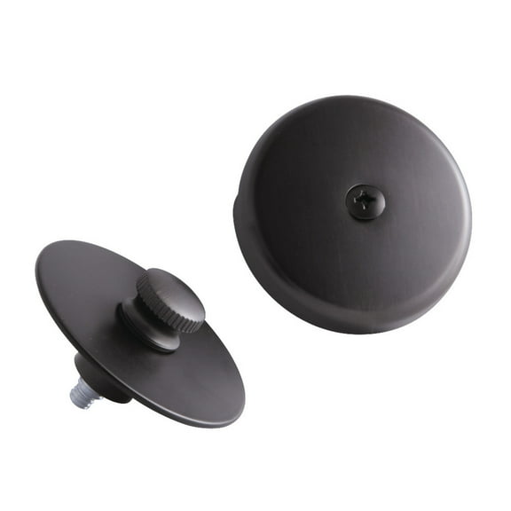 Kingston Brass DTL5303A5 Tub Drain Stopper with Overflow Plate Replacement Trim Kit, Oil Rubbed Bronze