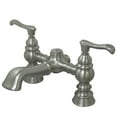 thumbnail image 1 of Kingston Brass  Deck Mount Clawfoot Tub Filler - Satin Nickel, 1 of 1