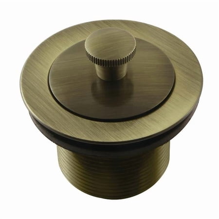 Kingston Brass DLL213 Trimscape Brass Lift & Turn Tub Drain, Antique Brass