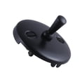 thumbnail image 1 of Kingston Brass DTL100MB Round Overflow Plate with Trip Lever Drain, Matte Black, 1 of 8