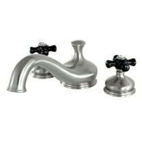 Kingston Brass KS3338PKX Duchess Two-Handle Deck Mount Roman Tub Faucet, Brushed Nickel