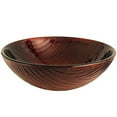 thumbnail image 1 of Fauceture EVSPFH2 Copper Stone 16-1/2" Diameter Round Vessel Glass Sink, Copper Amber, 1 of 3