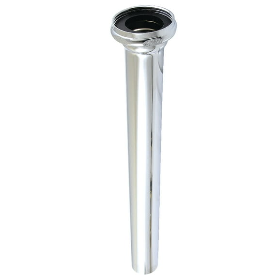 Kingston Brass EVT12121 12 in. Fauceture Possibility 1.5 in. to 1.25 in. Step-Down Mount Tailpiece, Polished Chrome