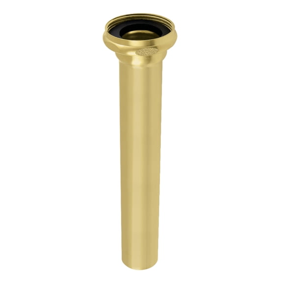Kingston Brass EVT8127 1.5 to 1.25 in. 8 in. Length Possibility Standard Mount Step-Down Tailpiece, Brushed Brass