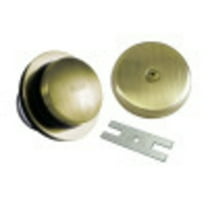 Kingston Brass DTT5302A3 Easy Touch Standard Mount Toe-Tap Tub Drain Kit, Vintage Brass