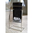 thumbnail image 1 of Kingston Brass  Edenscape Freestanding 3-Bar Towel Rack Brushed Nickel Nickel Finish, 1 of 5