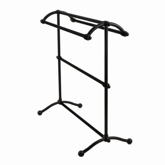 Kingston Brass SCC2290 Edenscape Freestanding Towel Rack, Matte Black