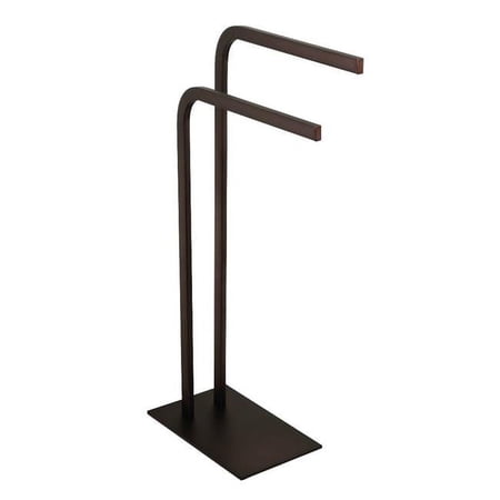 Kingston Brass Edenscape Pedestal Dual Towel Rack - Oil Rubbed Bronze