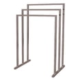 thumbnail image 1 of Kingston Brass SCC8288 Edenscape 33-3/16 Inch Freestanding Pedestal 3-Tier Towel Rack in Brushed Nickel, 1 of 5