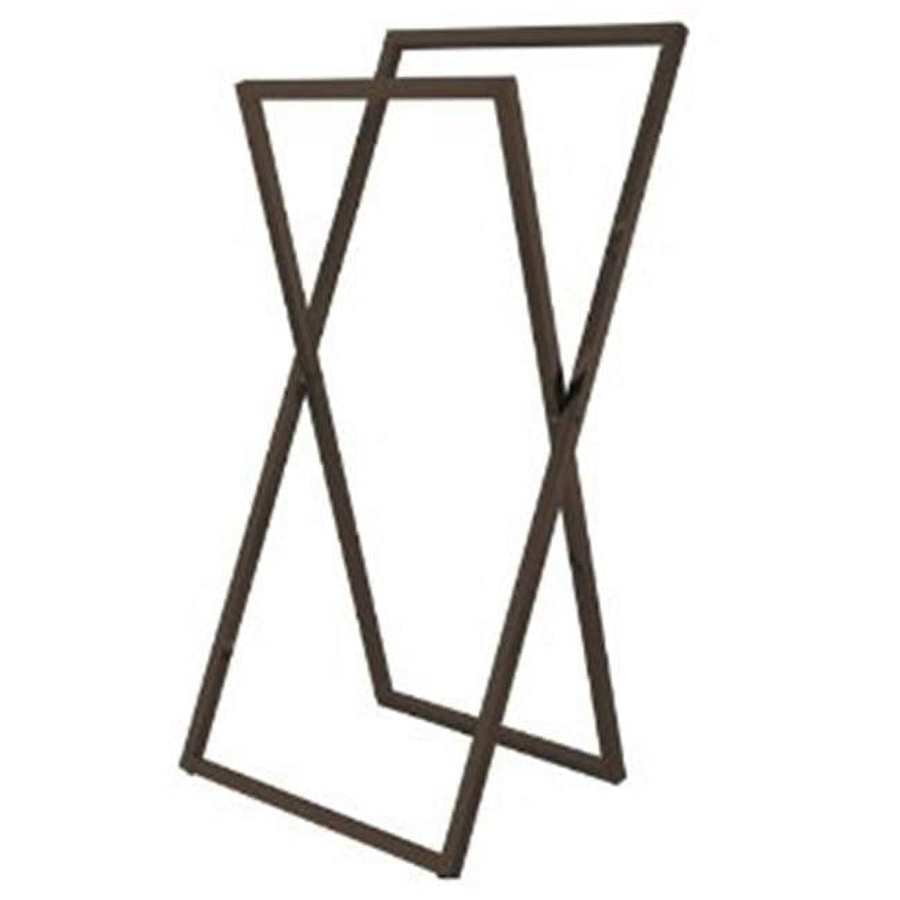 Kingston Brass Edenscape SCC8295 Pedestal X Style Steel Construction Towel Rack, Oil Rubbed Bronze