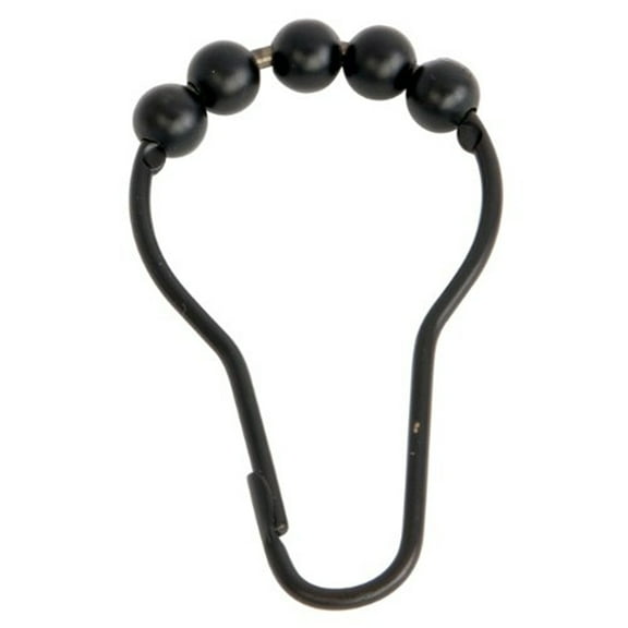 Kingston Brass Edenscape SRCR125 Roller Ball Shower Curtain Rings, 12 Pcs/Set, Oil Rubbed Bronze