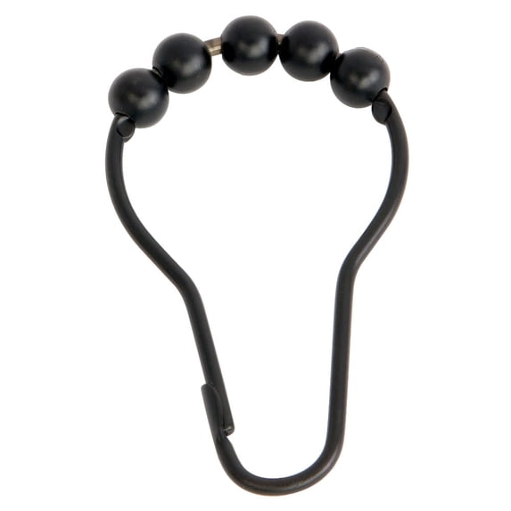 Kingston Brass Edenscape SRCR125 Roller Ball Shower Curtain Rings, 12 Pcs/Set, Oil Rubbed Bronze