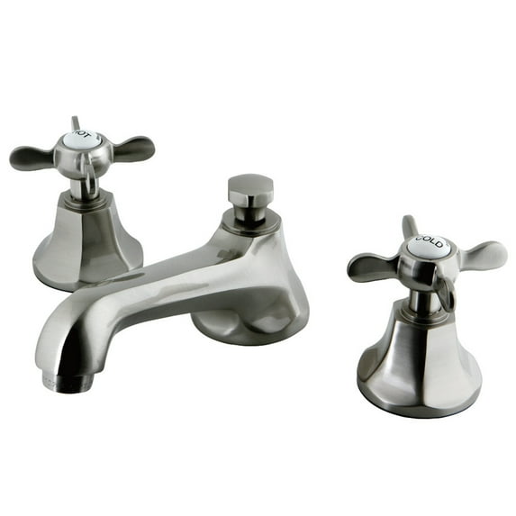 Kingston Brass Widespread Bathroom Faucets In Brushed Nickel Finish KS4468BEX