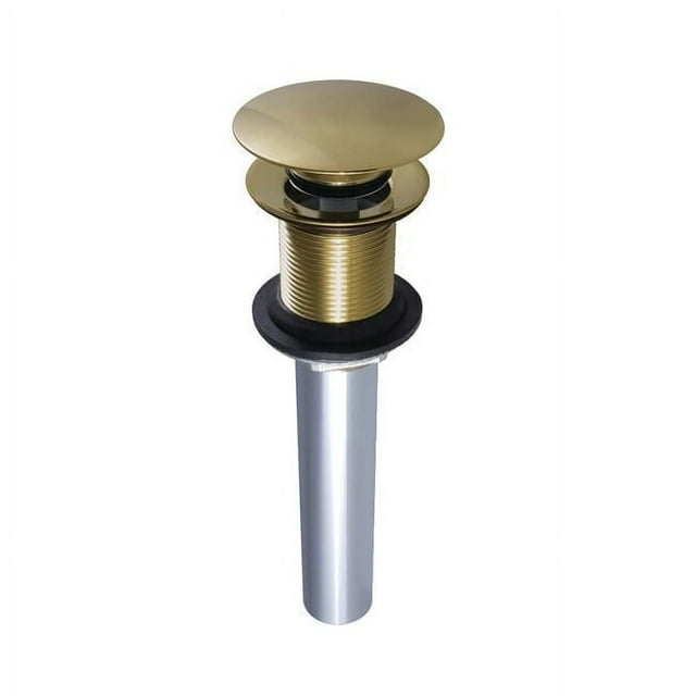 Kingston Brass EV7002 Push Pop-Up Drain without Overflo EV7002