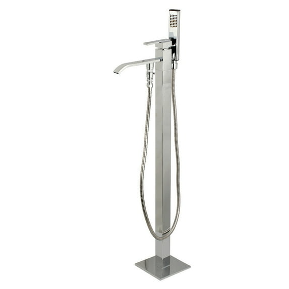 Kingston Brass Freestanding Tub Faucet, Polished Chrome, Freestanding KS4131QLL
