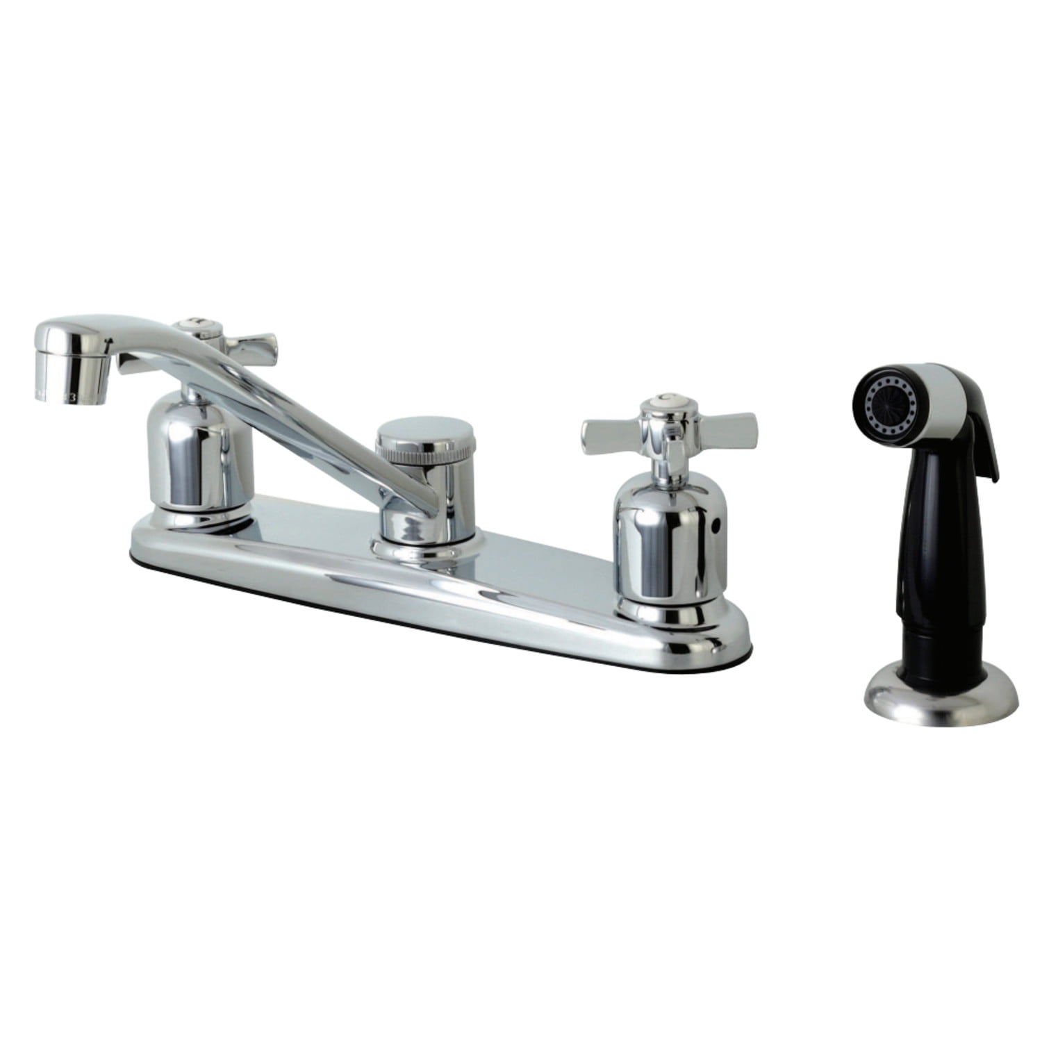 Millennium Polished Chrome Centerset Kitchen Faucet with Sprayer