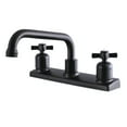 thumbnail image 1 of Kingston Brass FB2135ZX 8" Centerset Kitchen Faucet, Oil Rubbed Bronze, 1 of 2