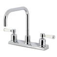 thumbnail image 1 of Kingston FB2141DPL Paris Two-Handle 2-Hole 8" Centerset Kitchen Faucet in Polished Chrome, 1 of 7