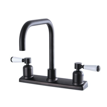 Kingston Brass FB2145DPL Paris 8-Inch Centerset Kitchen Faucet, Oil Rubbed Bronze