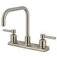 thumbnail image 1 of Kingston FB2148DL Concord Two-Handle 2-Hole 8" Centerset Kitchen Faucet in Brushed Nickel, 1 of 7
