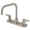thumbnail image 1 of Kingston FB2148NDL NuvoFusion Two-Handle 2-Hole 8" Centerset Kitchen Faucet in Brushed Nickel, 1 of 7