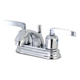 thumbnail image 1 of Kingston Brass FB2601EFL 4 in. Centerset Bathroom Faucet, Polished Chrome, 1 of 3