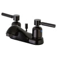 thumbnail image 1 of Kingston Brass FB5625DL 4 in. Centerset Bathroom Faucet, Oil Rubbed Bronze, 1 of 2