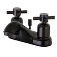 thumbnail image 1 of Kingston Brass FB5625DX 4 in. Centerset Standard Mount Bathroom Faucet, Oil Rubbed Bronze, 1 of 2