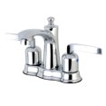 thumbnail image 1 of Kingston Brass FB7611EFL 4 in. Centerset Bathroom Faucet, Polished Chrome, 1 of 3