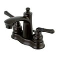thumbnail image 1 of Kingston Brass FB7615NML 4 in. Centerset Bathroom Faucet, Oil Rubbed Bronze, 1 of 3