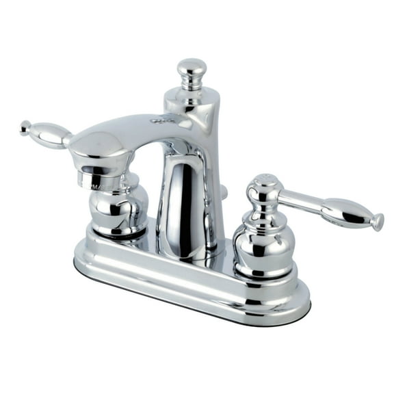 Kingston Brass FB7621KL 4 in. Centerset Bathroom Faucet, Polished Chrome