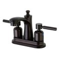 thumbnail image 1 of Kingston Brass FB7625DL 4 in. Centerset Bathroom Faucet, Oil Rubbed Bronze, 1 of 2