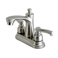 thumbnail image 1 of Kingston Brass FB7628FL 4 in. Centerset Bathroom Faucet, Brushed Nickel, 1 of 4