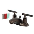 thumbnail image 1 of Kingston Brass FB8625CKL Kaiser 4 in. Centerset Bathroom Faucet with Pop-Up Drain, Oil Rubbed Bronze, 1 of 5