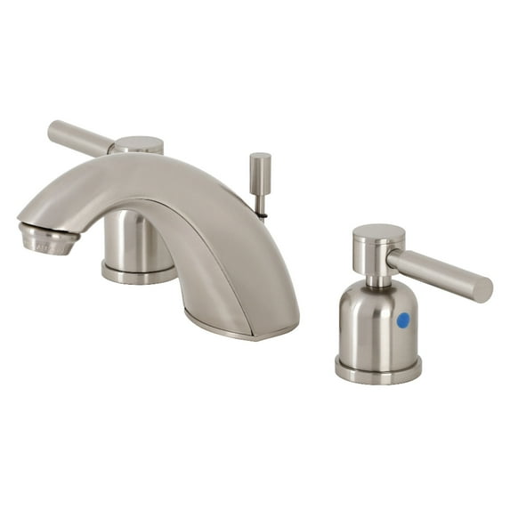Kingston Brass FB8958DL Concord Widespread Bathroom Faucet, Brushed Nickel