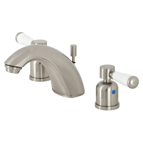 Kingston Brass FB8958DPL Paris Widespread Bathroom Faucet, Brushed Nickel