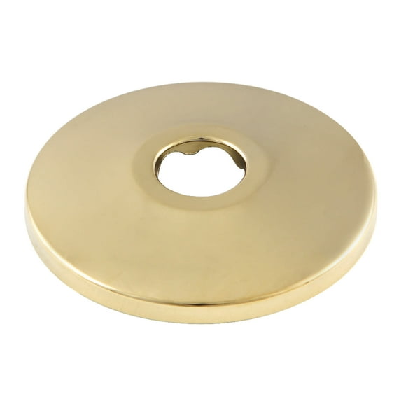Kingston Brass FL582 0.625 in. Made to Match OD Brass Flange, Polished Brass