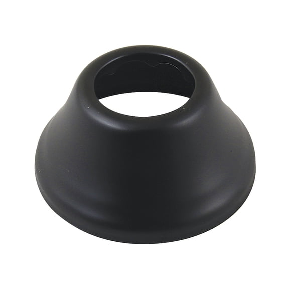 Kingston Brass FLBELL11430 1-1/4" ID x 3" OD Bell Flange, Matte Black