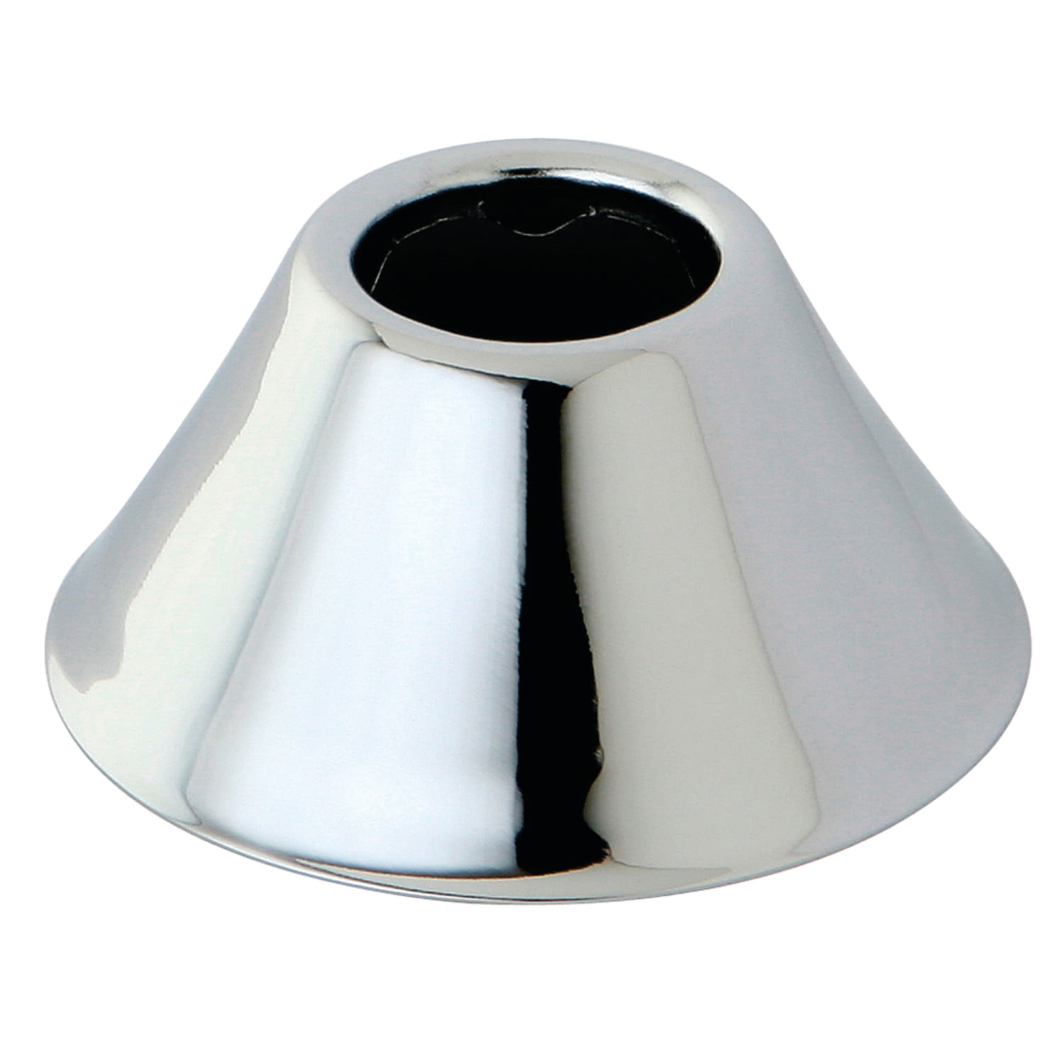 Polished Chrome Bell Flange for Bathroom Fixtures