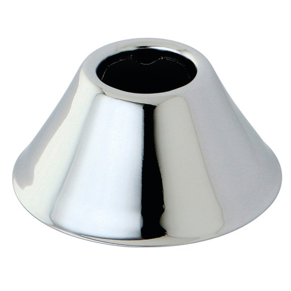 Kingston Brass FLBELL121 Bell Flange, Polished Chrome