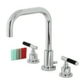thumbnail image 1 of Fauceture FSC8931CKL Kaiser Widespread Bathroom Faucet with Brass Pop-Up, Polished Chrome, 1 of 5