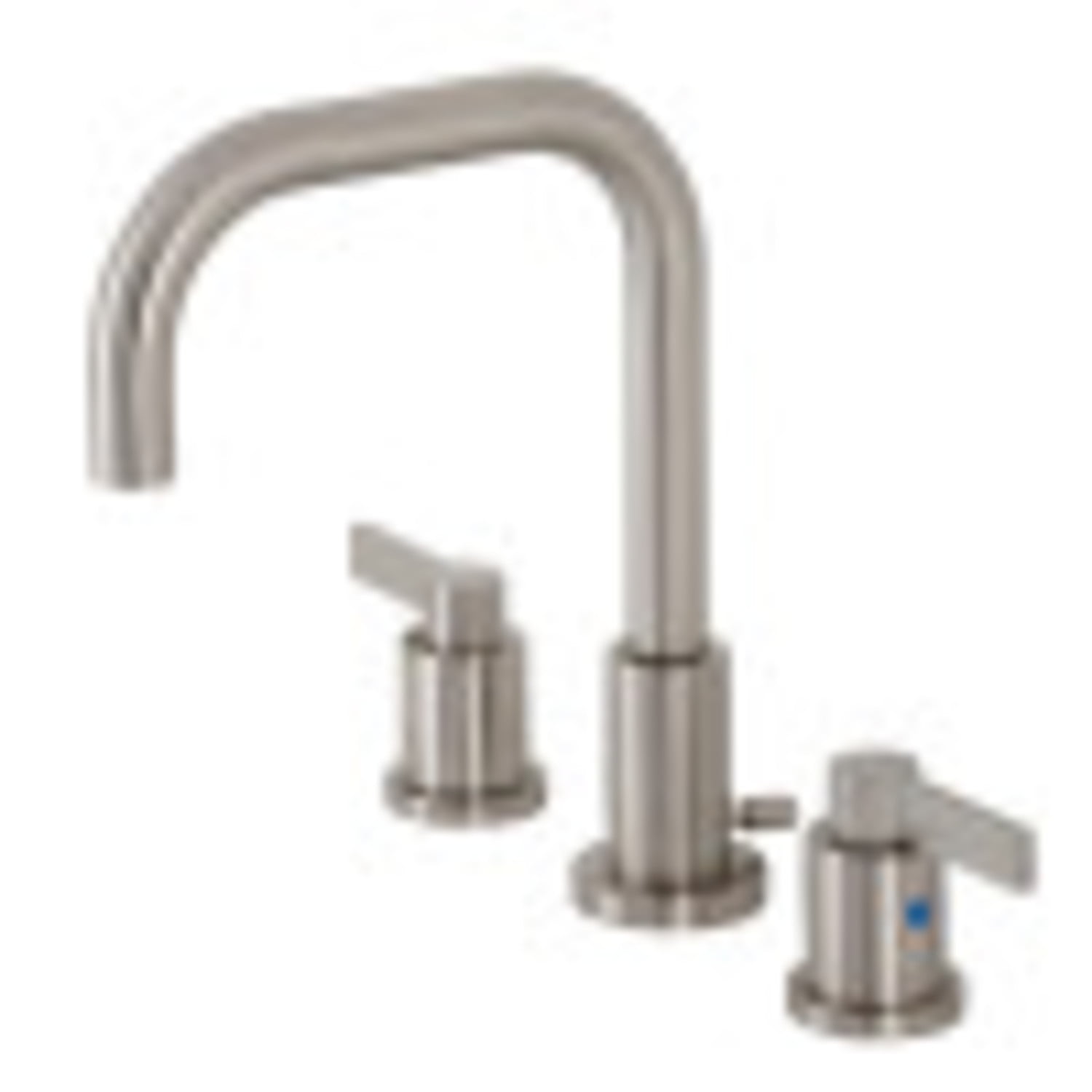 NuvoFusion Elegant Widespread Bathroom Faucet in Brushed Nickel