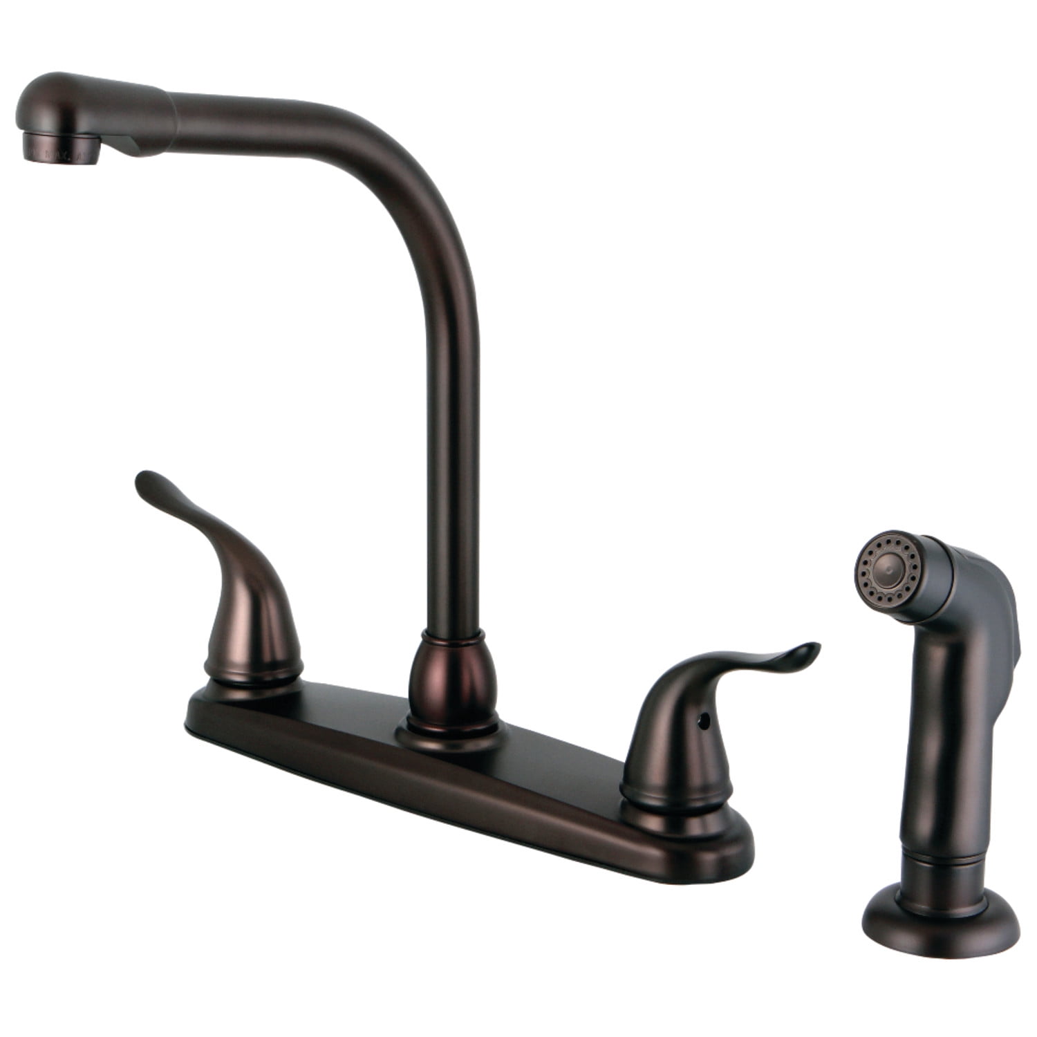 Kingston Brass FB2755YLSP Yosemite 8-Inch Centerset Kitchen Faucet with ...