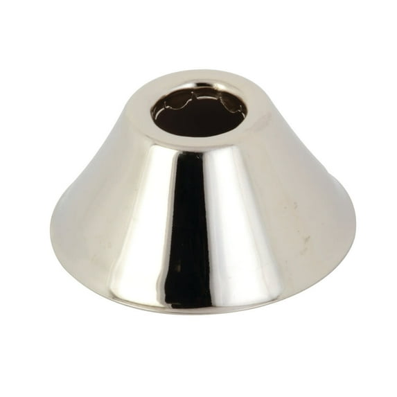 Kingston Brass FLBELL11166 Made To Match 0.68 in. OD Compression Bell Flange, Polished Nickel