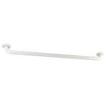 Kingston Brass GB1248CSW Made To Match 48-Inch x 1-1/2-Inch O.D. Stainless Steel ADA Grab Bar in White