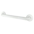 thumbnail image 1 of Kingston Brass GB1418CSW Made To Match 18-Inch x 1-1/4-Inch O.D. Stainless Steel ADA Grab Bar in White, 1 of 5
