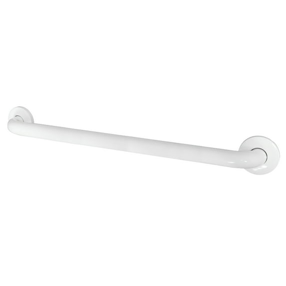 Kingston Brass GB1436CSW Made To Match 36-Inch x 1-1/4-Inch O.D. Stainless Steel ADA Grab Bar in White