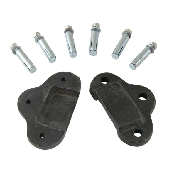 Kingston Brass GCLWS3020HW Mounting Bracket Hardware Kit, Black