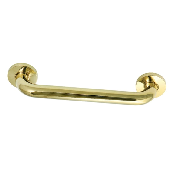Kingston Brass GDR814122 Silver Sage 12-Inch X 1-1/4-Inch OD ADA Grab Bar, Polished Brass