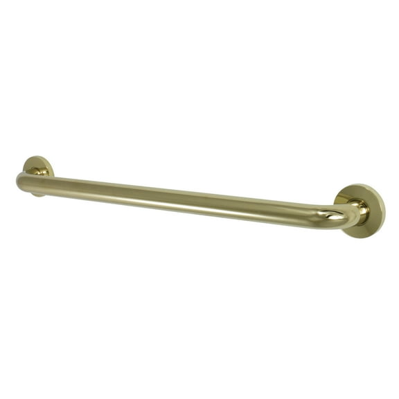 Kingston Brass GDR814182 Silver Sage 18" x 1-1/4" O.D. Brass ADA Grab Bar, Polished Brass